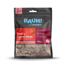Rauh Treats Nöt och morot 100g
