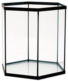 Akvarium 6-kant 30L 31x35cm