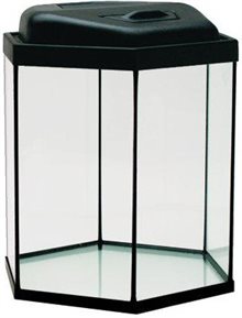 Akvarium 6-kant 48L med ramp