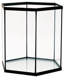 Akvarium 6-kant 48L 38x40cm