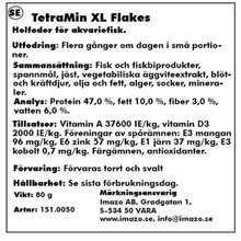 TetraMin XL Flakes 500ml/80g 