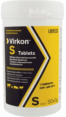 Virkon S desinfektionsmedel 50x5g