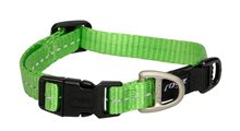 Rogz Halsband med reflex lime