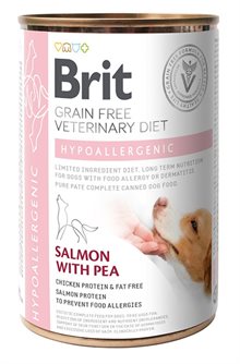 Brit Dog Vet Hypoallergenic 400g våtfoder