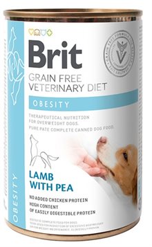 Brit Dog Vet Obesity 400g Våtfoder