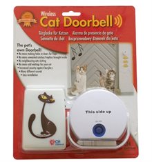 Cat Doorbell "Katt-ringklocka"