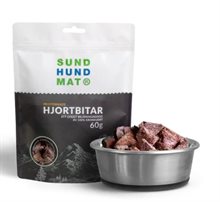 Sund hundmat frystorkade Hjortbitar 60gr