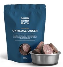 Sund hundmat Oxmedaljonger 150g