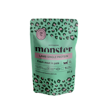 Monster Katt Våtfoder Lamm 85g 8-Pack