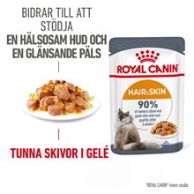 Royal Canin Våtfoder Hair&Skin i gelé 85g