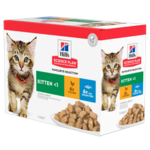 Hill's katt kitten chicken & ocean fish 12x85g