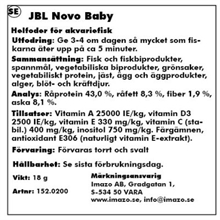 JBL NovoBaby 3x10ml