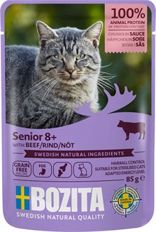 Bozita Senior 8+ Nöt i sås 85g