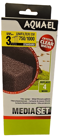 Aquael Filterpatron Uni 750-1000 3-p