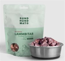 Sund hundmat frystorkade Lammbitar 60gr