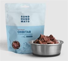 Sund hundmat frystorkade oxbitar 60gr