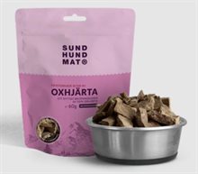 Sund hundmat frystorkat oxhjärta 60gr