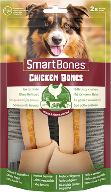 SmartBones chicken medium 2-p