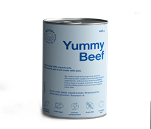 Buddy petfoods yummy beef 400gram