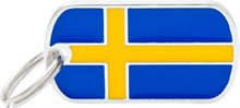 ID-bricka Flagga Sverige