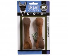Treat Eaters biscuit bone beef small 2-pack