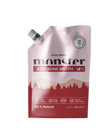 Monster Dog Bone Broth Beef 350ml