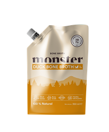 Monster Dog Bone Broth Duck 350ml