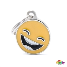 ID-bricka Emoticon Smile S