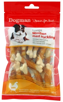 Dogman Miniben med kyckling 80g