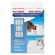 CatMate/DogMate Kolfilter till vattenfontän 6-pack