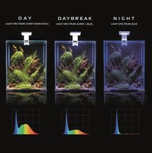AquaEL Shrimp Set Day&Night 19L Svart