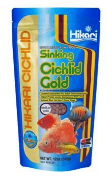 Hikari Cichlid gold sinking medium 342g
