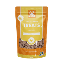 Mush Treats Frystorkad Kyckling 55g