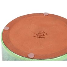 Matskål Jasper keramik grön 16cm