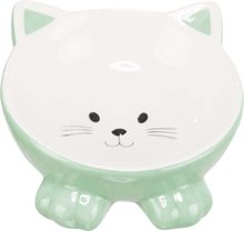 Keramikskål för katt 14cm 0,15L