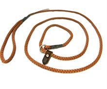 Retrieverkoppel med ring & stopp 190cm -16 färger