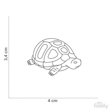 ID-bricka Wild Sköldpadda