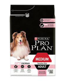 Pro Plan Medium Adult Sensitive skin lax 3kg