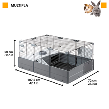 Marsvinsbur Multipla 108x72xH50cm