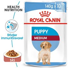 Royal Canin Medium Puppy wet 10x140gram