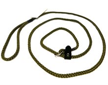 Retrieverkoppel med ring & stopp 190cm -16 färger