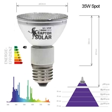 Solar Raptor HID 35w Spot UVB exkl.ballast