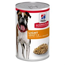 Hill's hund Adult light chicken burk 370gram