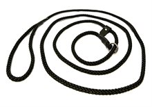 Retrieverkoppel med ring & stopp 190cm -16 färger