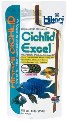 Hikari Cichlid excel medium 250g